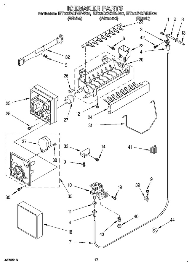 Diagram for ET22DQRBW00