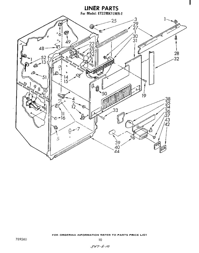 Diagram for ET22MK1LWR1