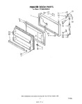 Diagram for 07 - Freezer Door