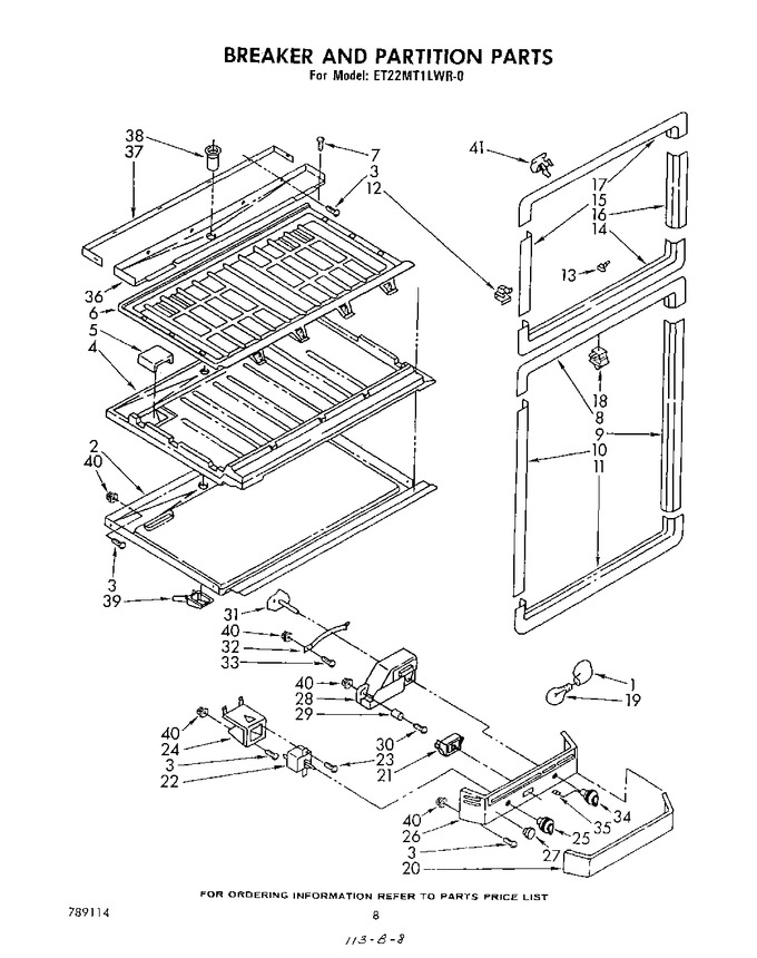 Diagram for ET22MT1LWR0