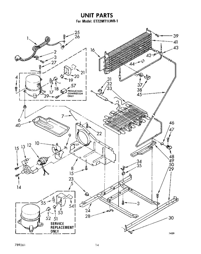 Diagram for ET22MT1LWR1