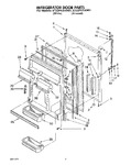 Diagram for 06 - Refrigerator Door