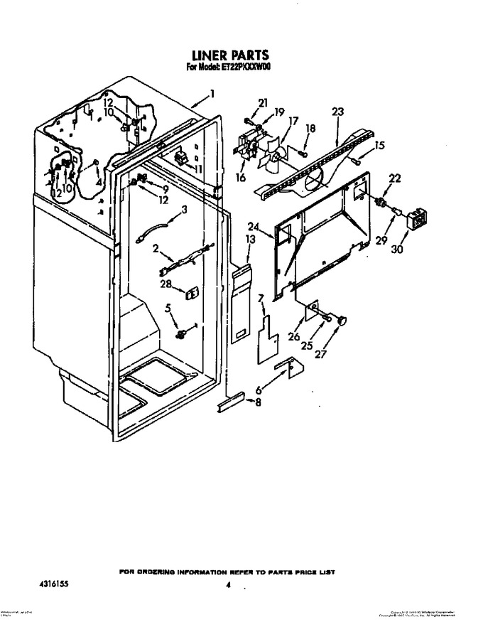 Diagram for ET22PKXXW00