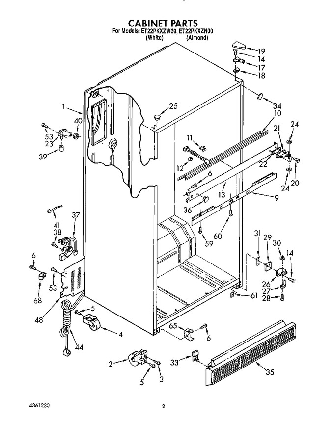 Diagram for ET22PKXZW00