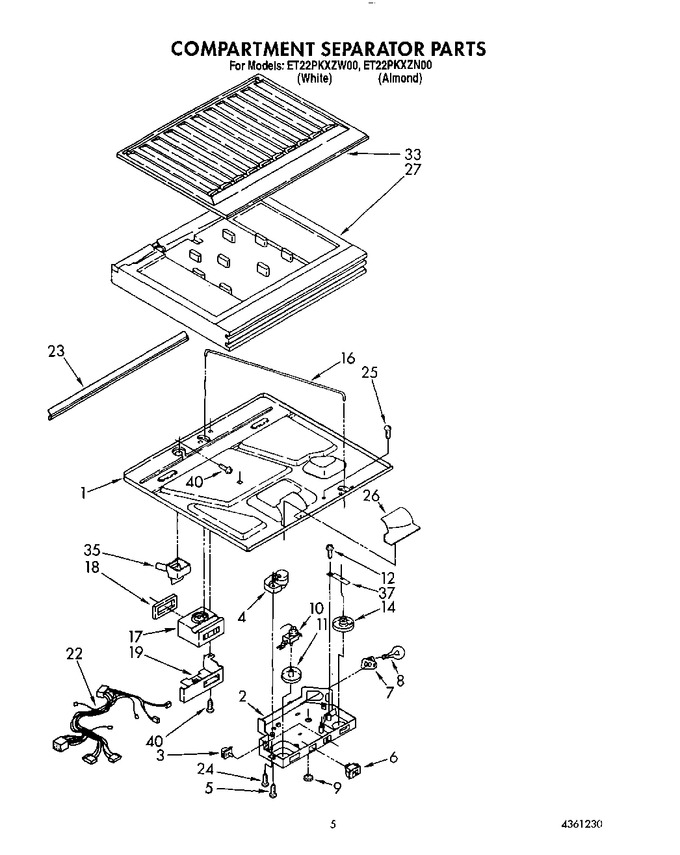 Diagram for ET22PKXZW00