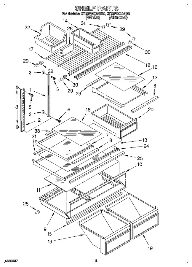 Diagram for ET22PMXAW00