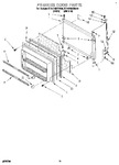 Diagram for 08 - Freezer Door, Lit/optional