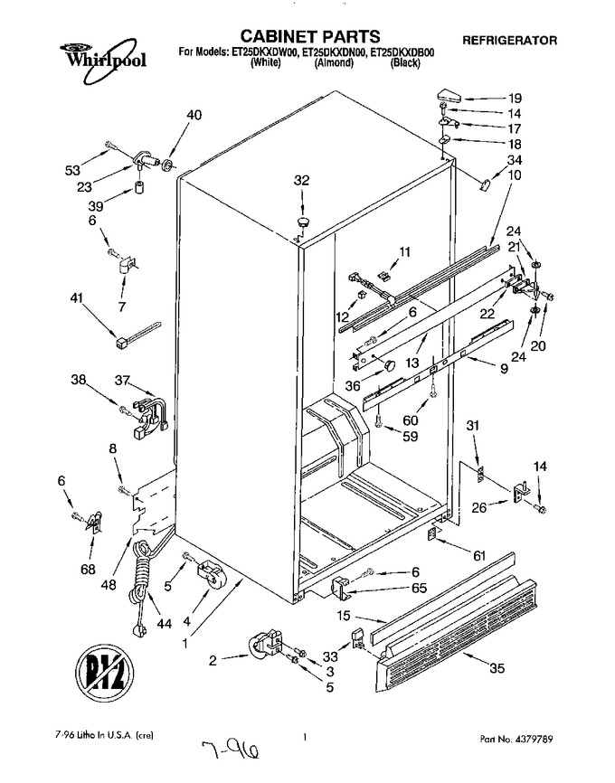 Diagram for ET25DKXDW00