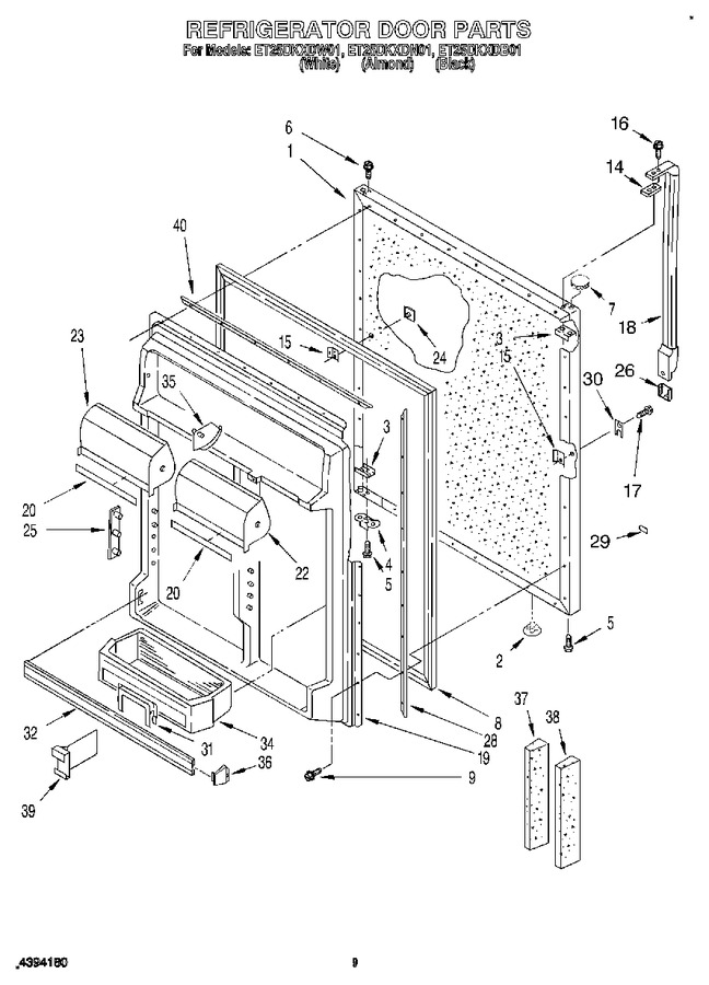 Diagram for ET25DKXDW01