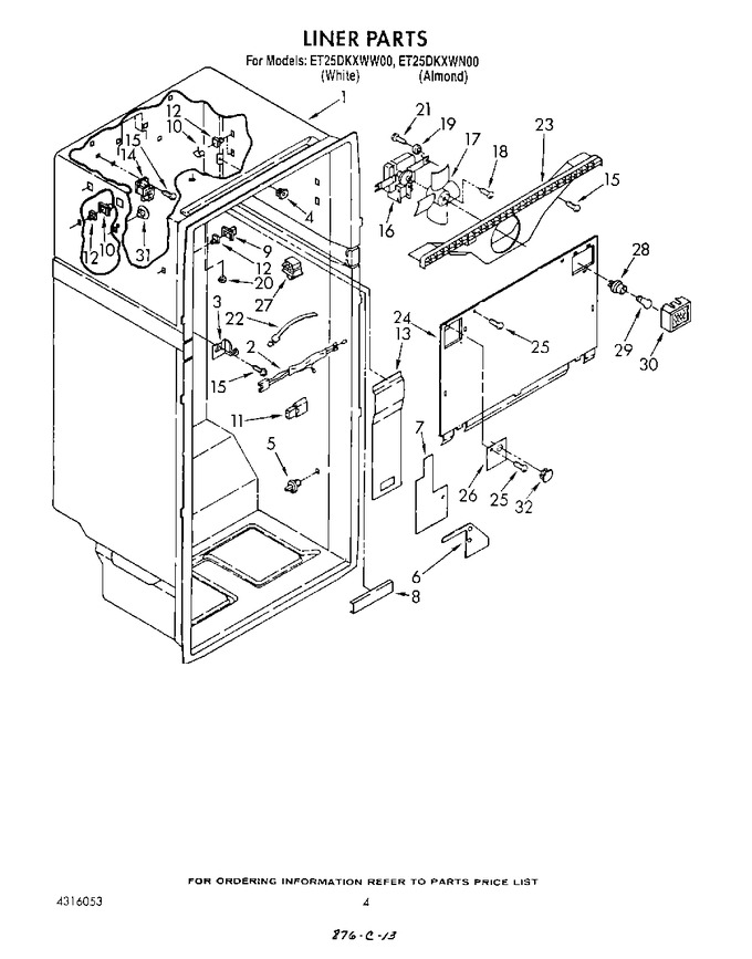 Diagram for ET25DKXWW00