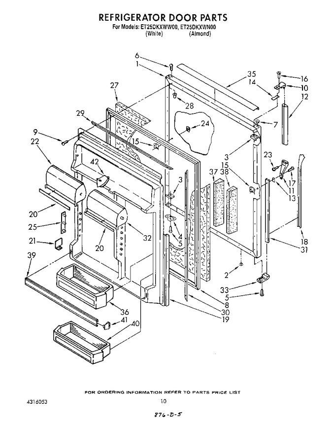 Diagram for ET25DKXWN00