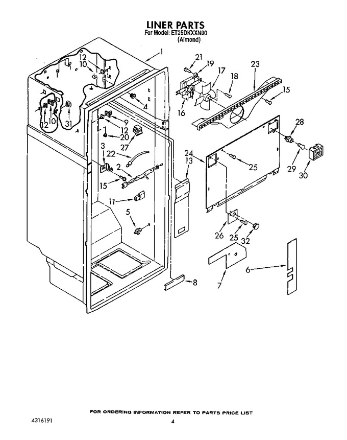 Diagram for ET25DKXXN00