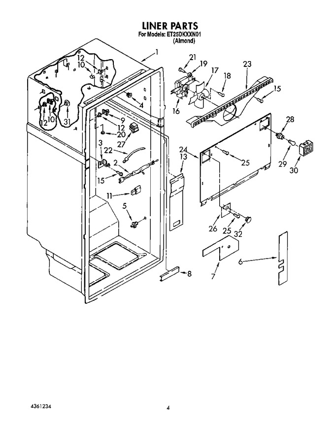 Diagram for ET25DKXXN01