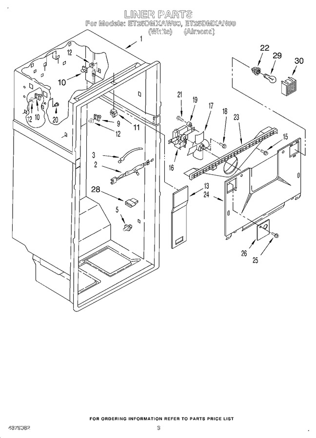 Diagram for ET25DMXAN00