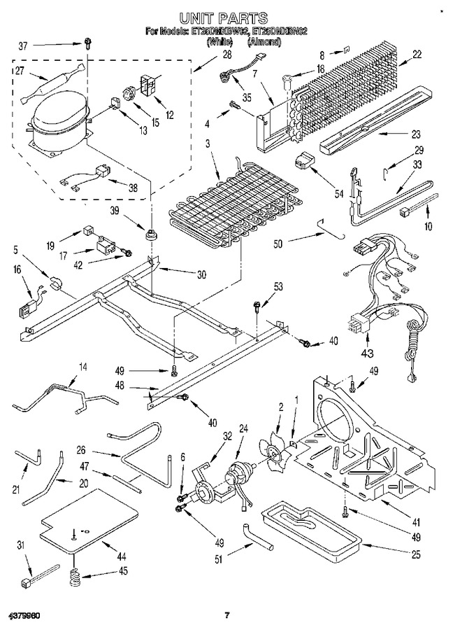 Diagram for ET25DMXBW02