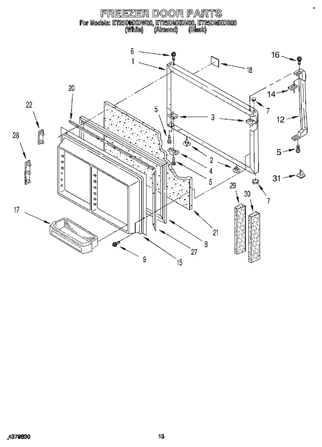 Diagram for ET25DMXDB00