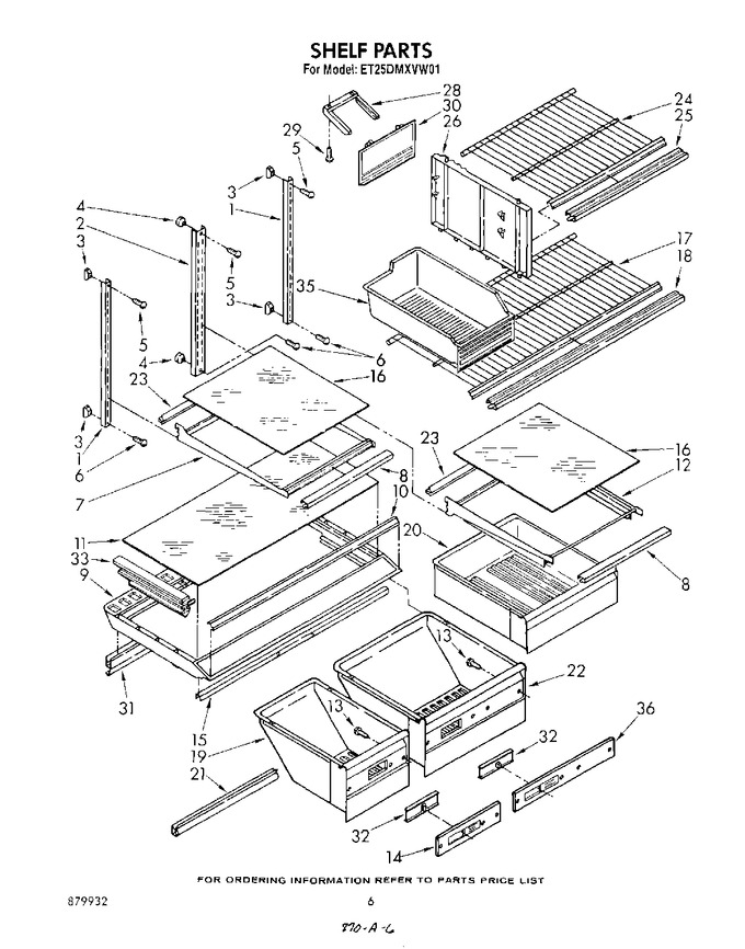 Diagram for ET25DMXVW01