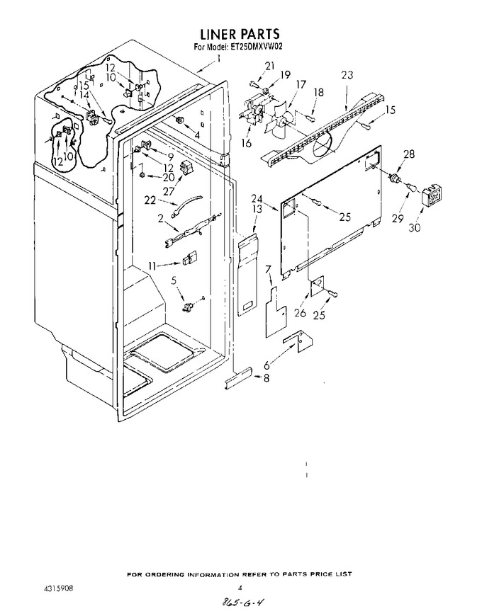 Diagram for ET25DMXVW02