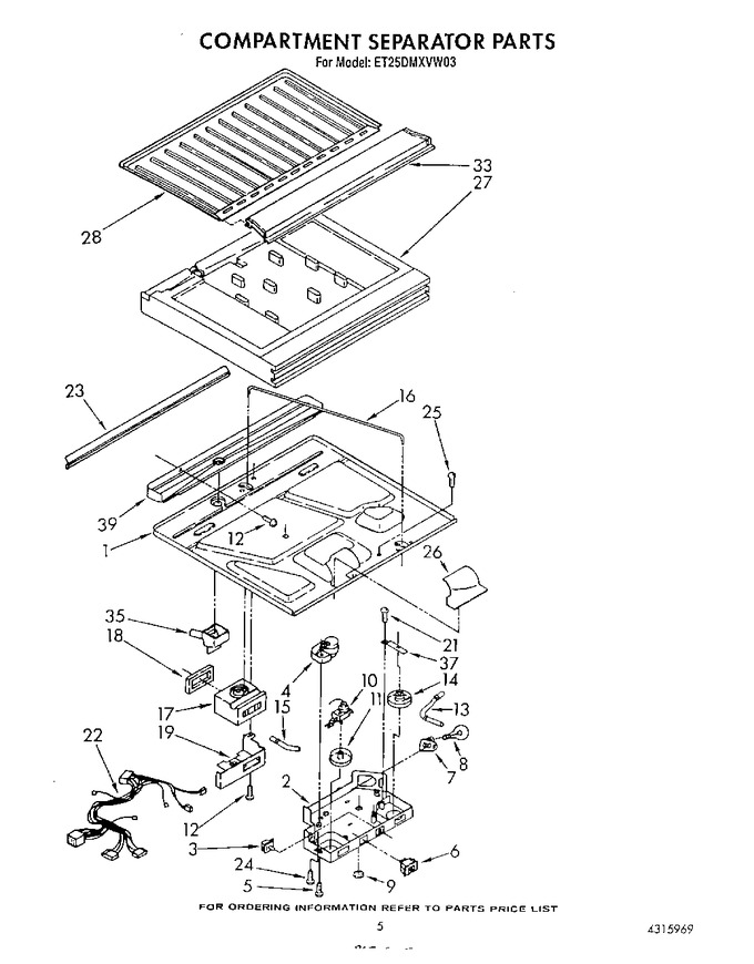 Diagram for ET25DMXVW03