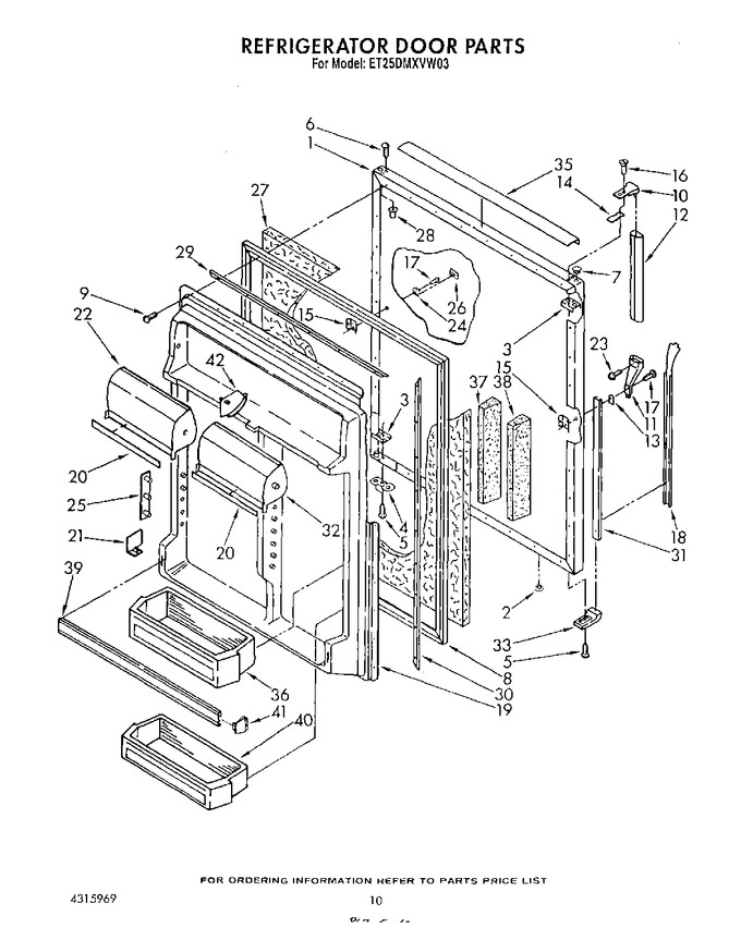 Diagram for ET25DMXVW03