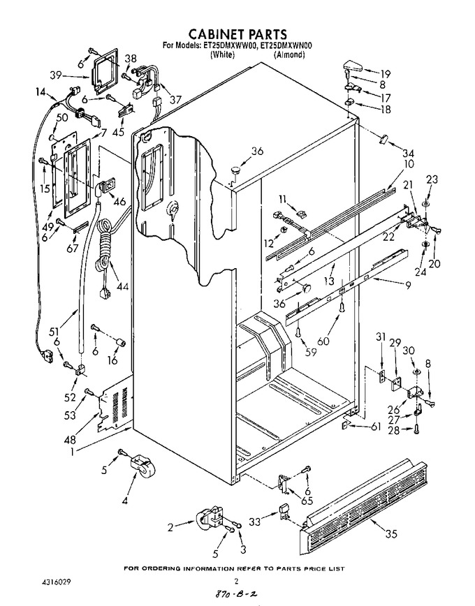 Diagram for ET25DMXWF00