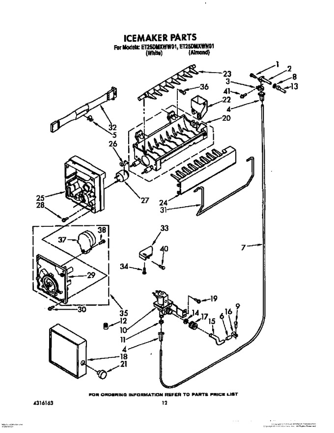 Diagram for ET25DMXWN01