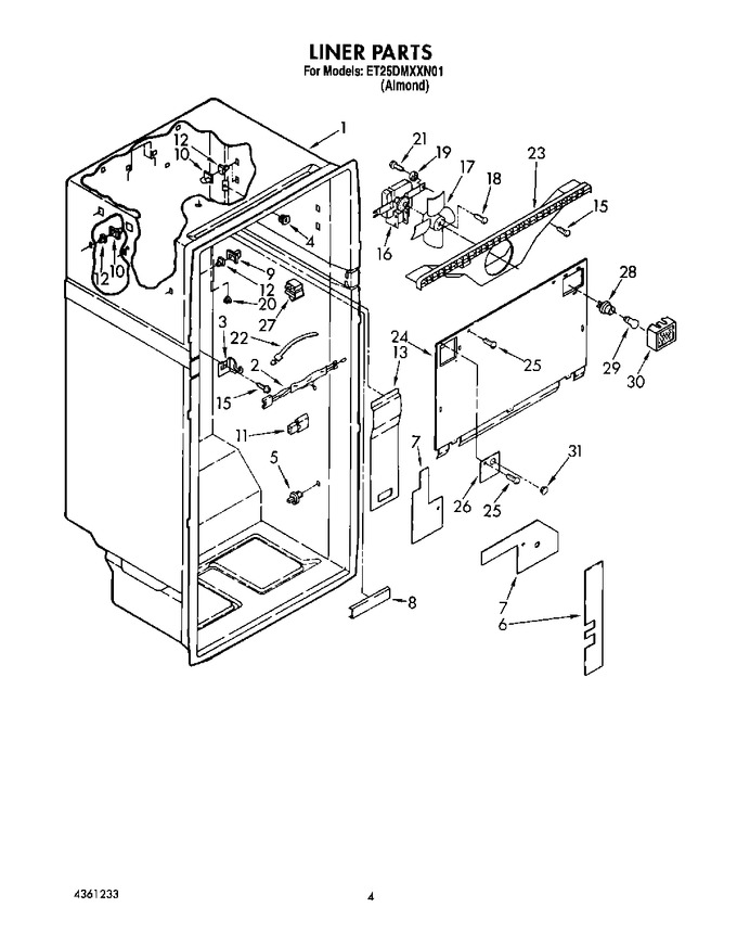 Diagram for ET25DMXXN01