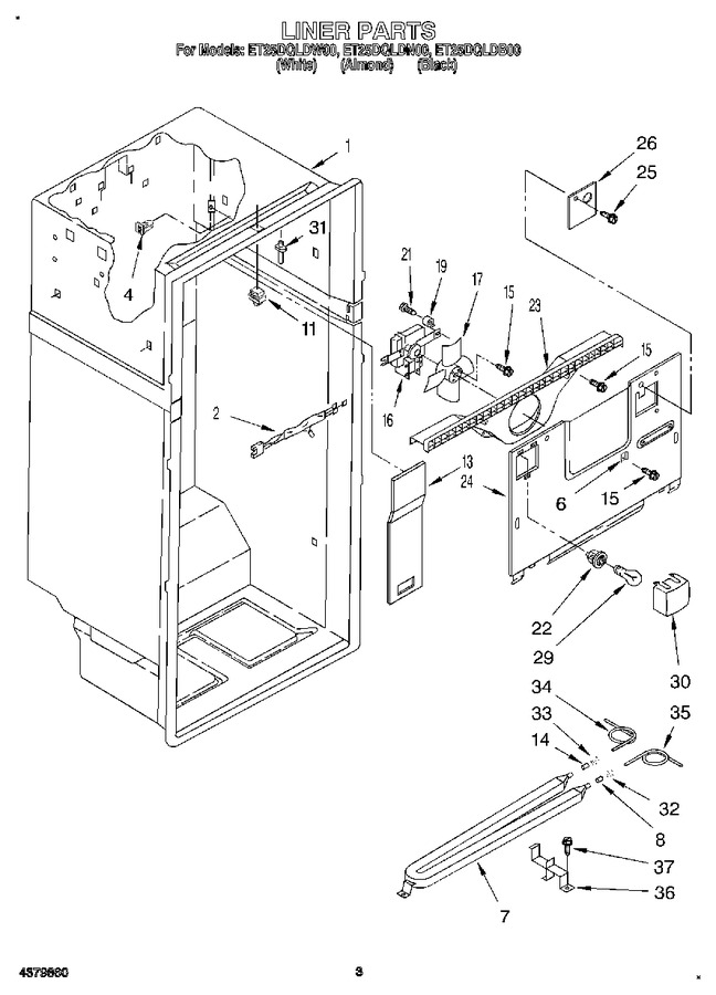 Diagram for ET25DQLDW00