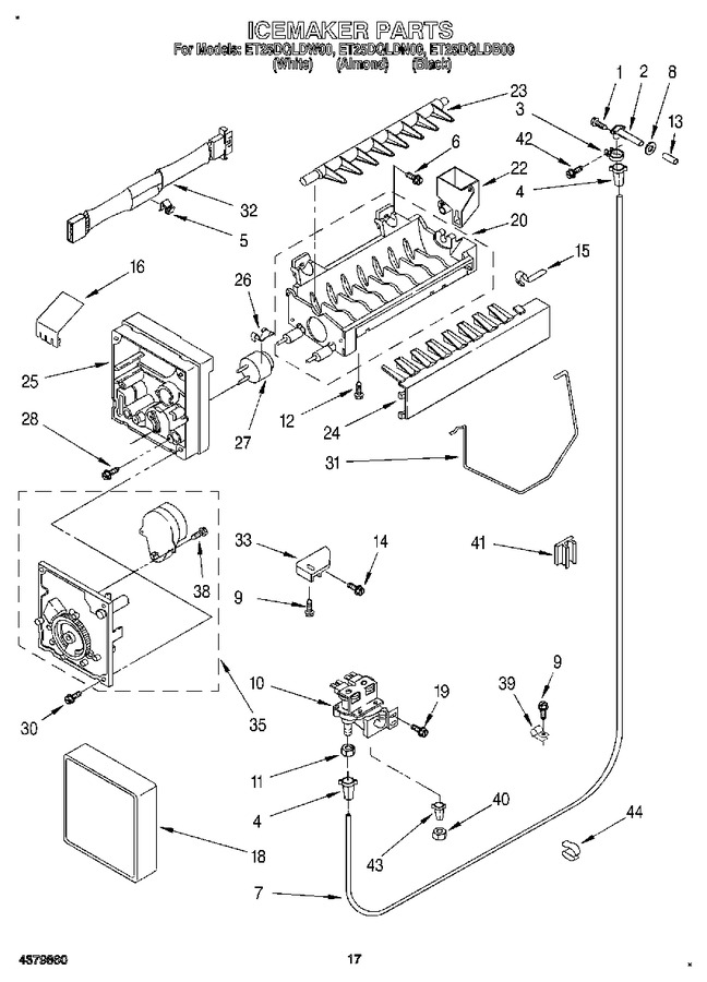 Diagram for ET25DQLDW00