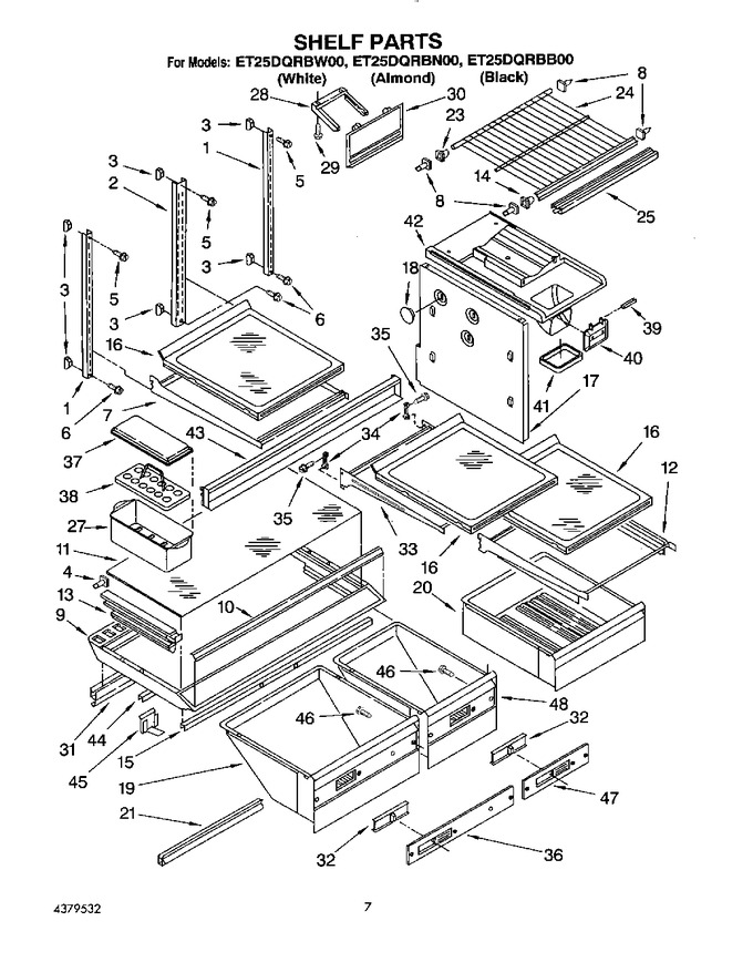 Diagram for ET25DQRBW00