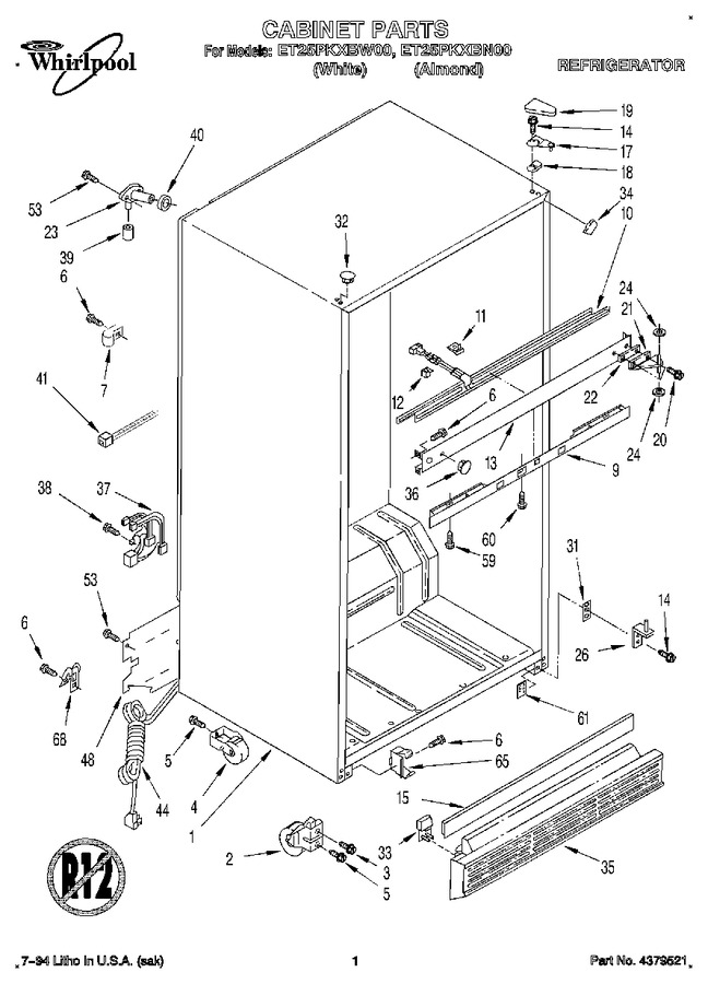 Diagram for ET25PKXBW00