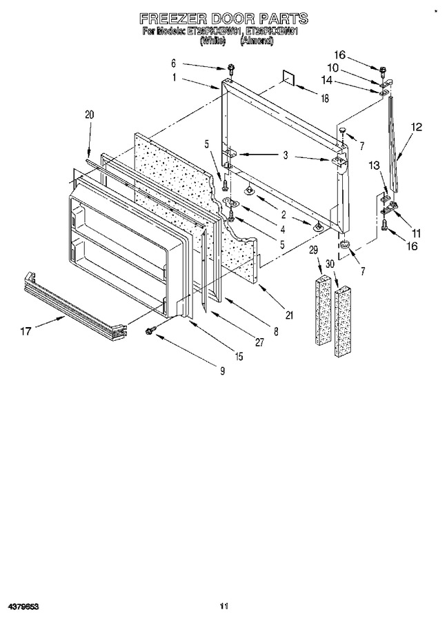 Diagram for ET25PKXBW01