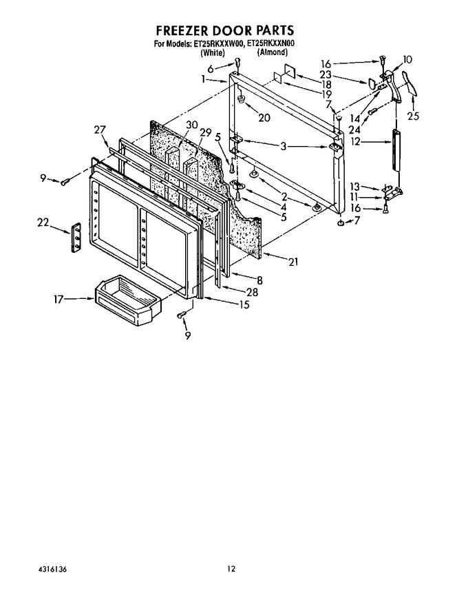 Diagram for ET25RKXXW00