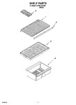 Diagram for 05 - Shelf Parts, Optional Parts (not Included)