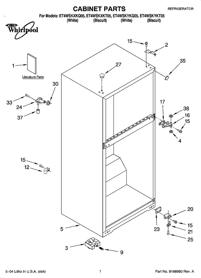 Diagram for ET4WSKYKQ05