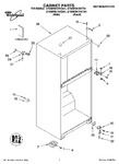 Diagram for 01 - Cabinet Parts