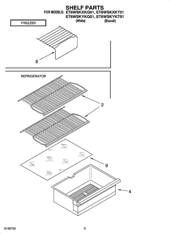 Diagram for ET6WSKYKT01