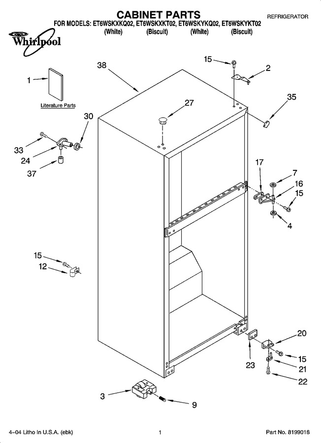 Diagram for ET6WSKYKQ02