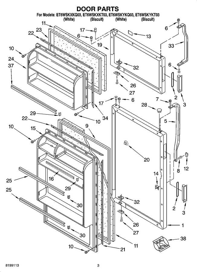 Diagram for ET6WSKYKQ03