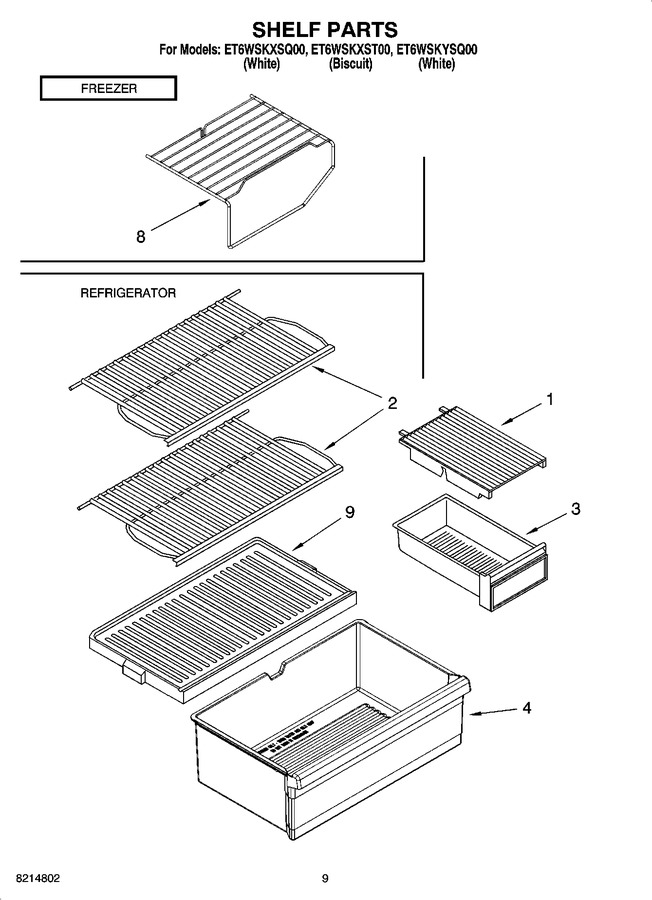 Diagram for ET6WSKXST00