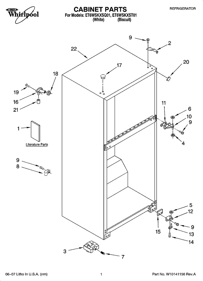 Diagram for ET6WSKXSQ01