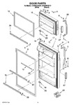 Diagram for 02 - Door Parts