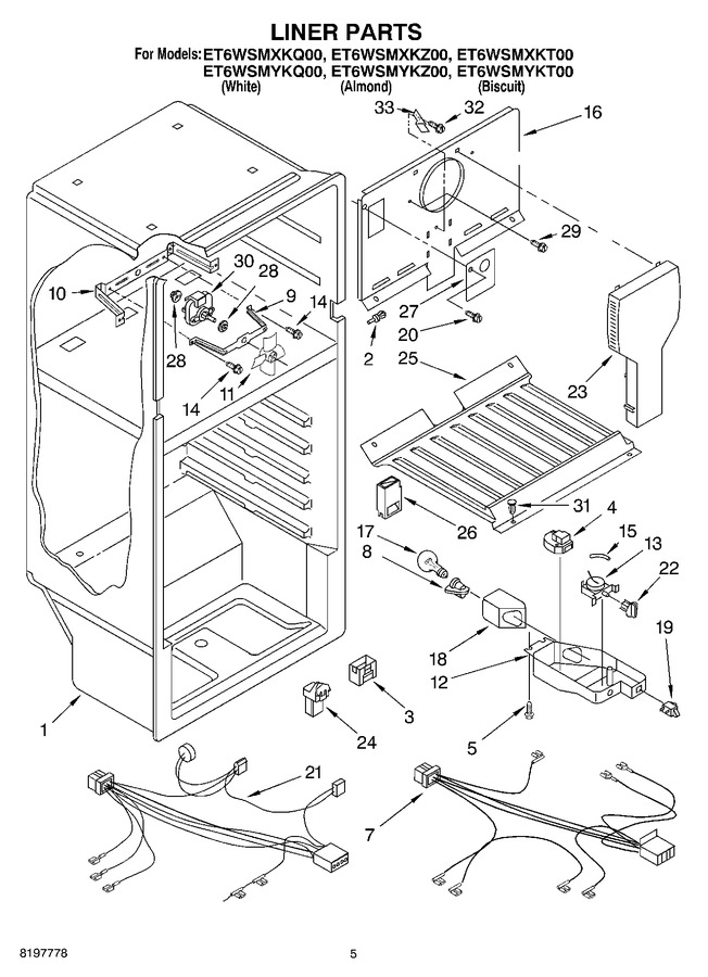 Diagram for ET6WSMXKZ00