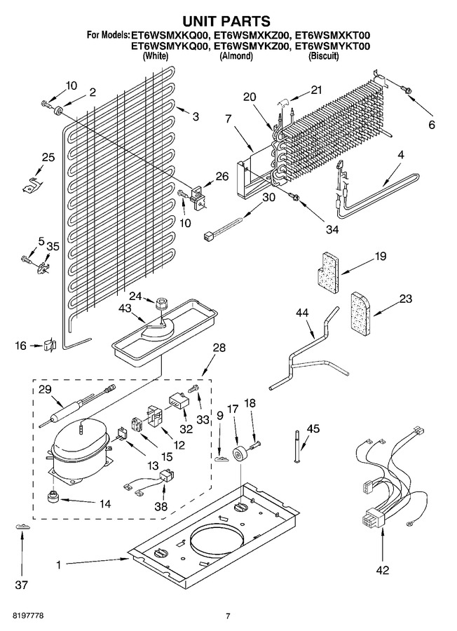 Diagram for ET6WSMXKT00