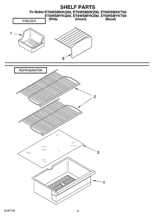 Diagram for ET6WSMXKT00