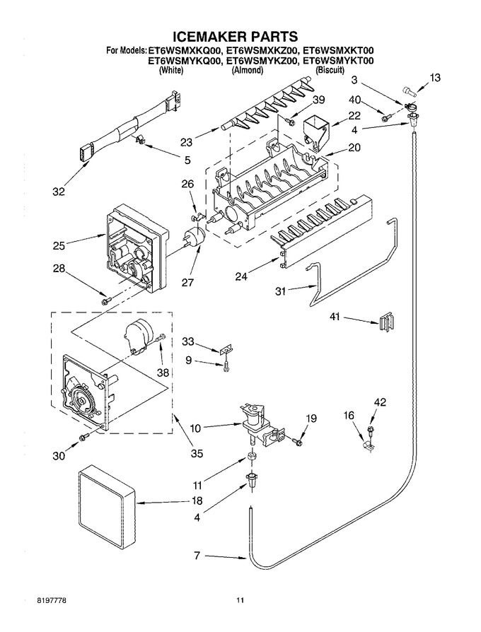 Diagram for ET6WSMYKZ00