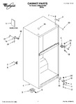 Diagram for 01 - Cabinet Parts