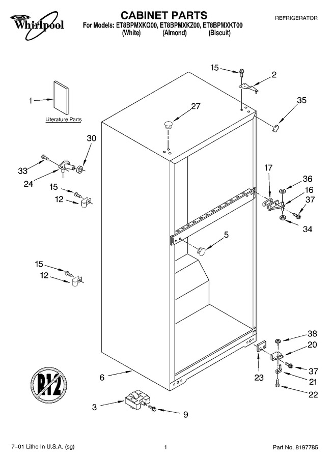 Diagram for ET8BPMXKZ00