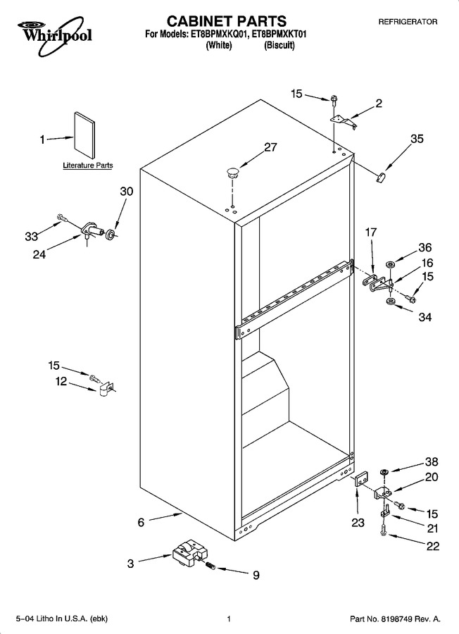 Diagram for ET8BPMXKT01