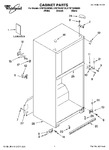 Diagram for 01 - Cabinet Parts